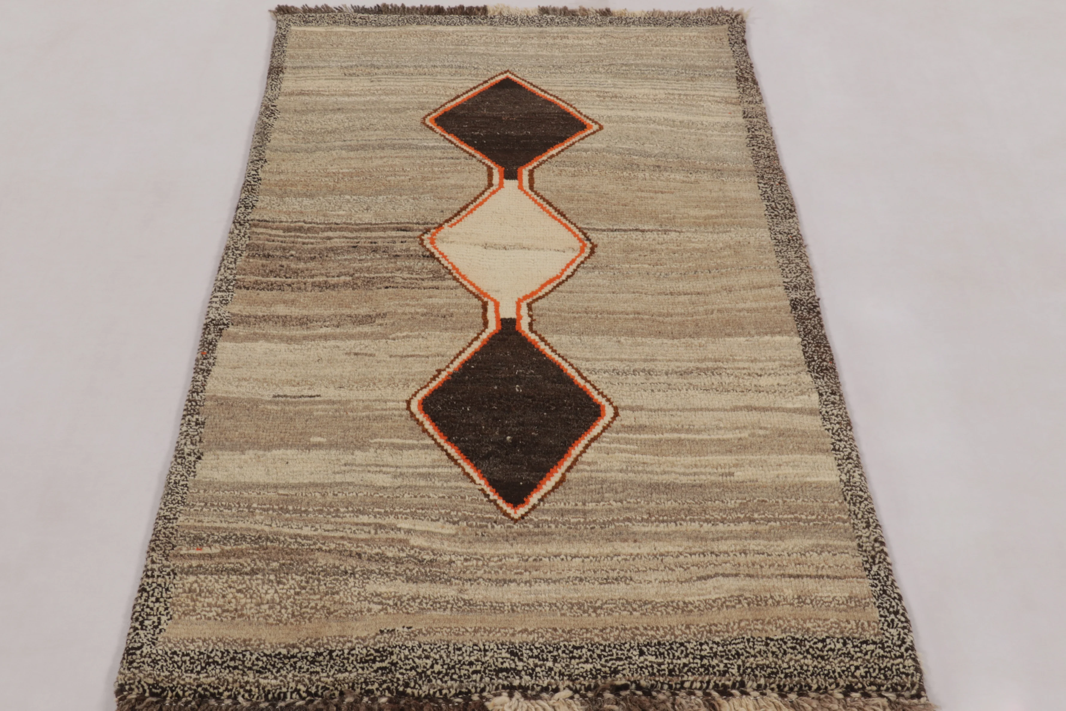 Vintage Gabbeh Medallion Runner