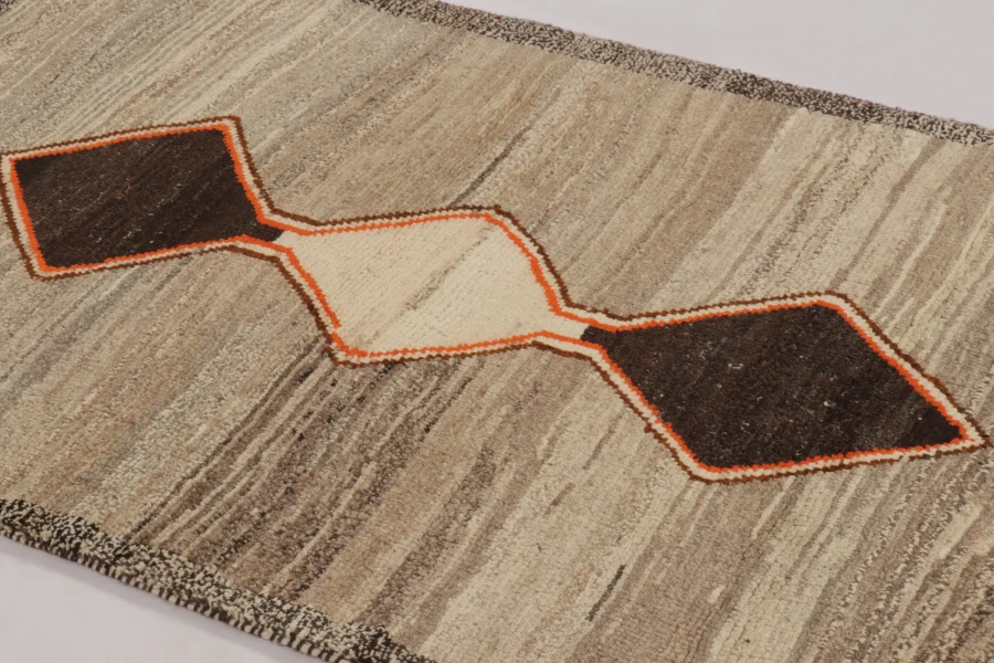 Vintage Gabbeh Medallion Runner