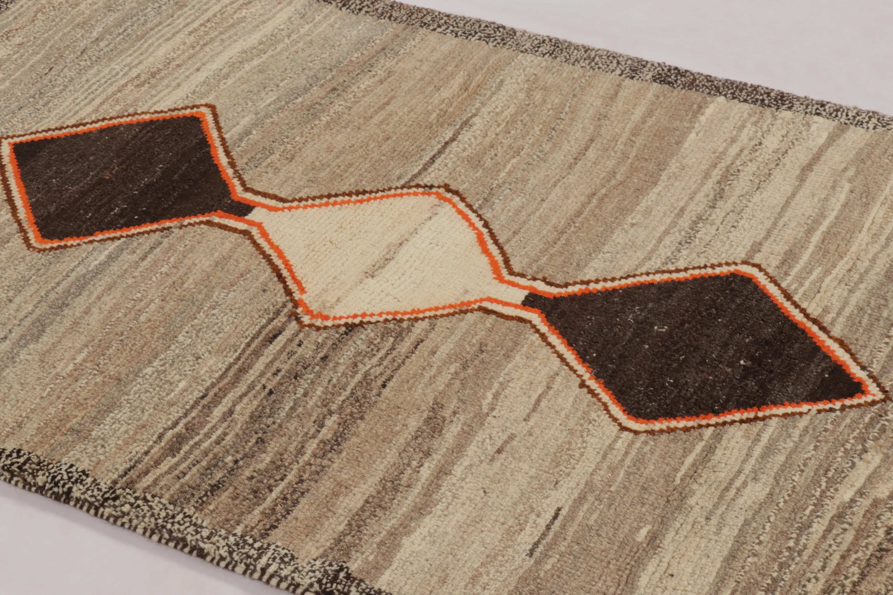 Vintage Gabbeh Medallion Runner