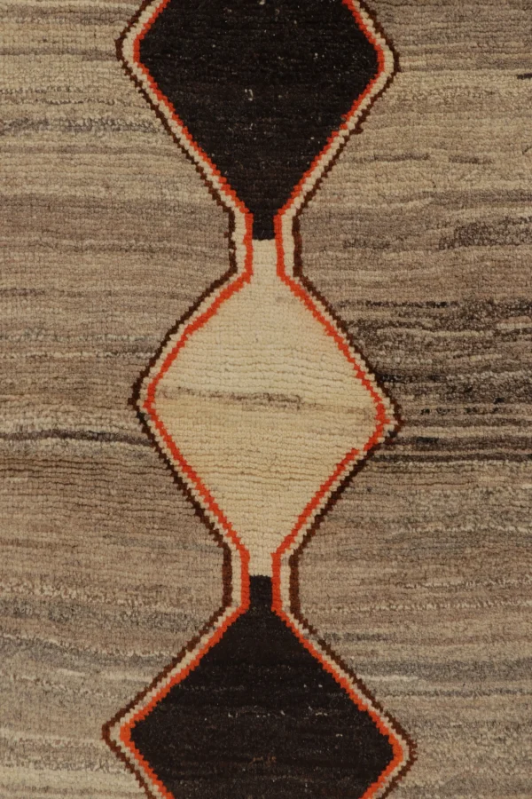Vintage Gabbeh Medallion Runner