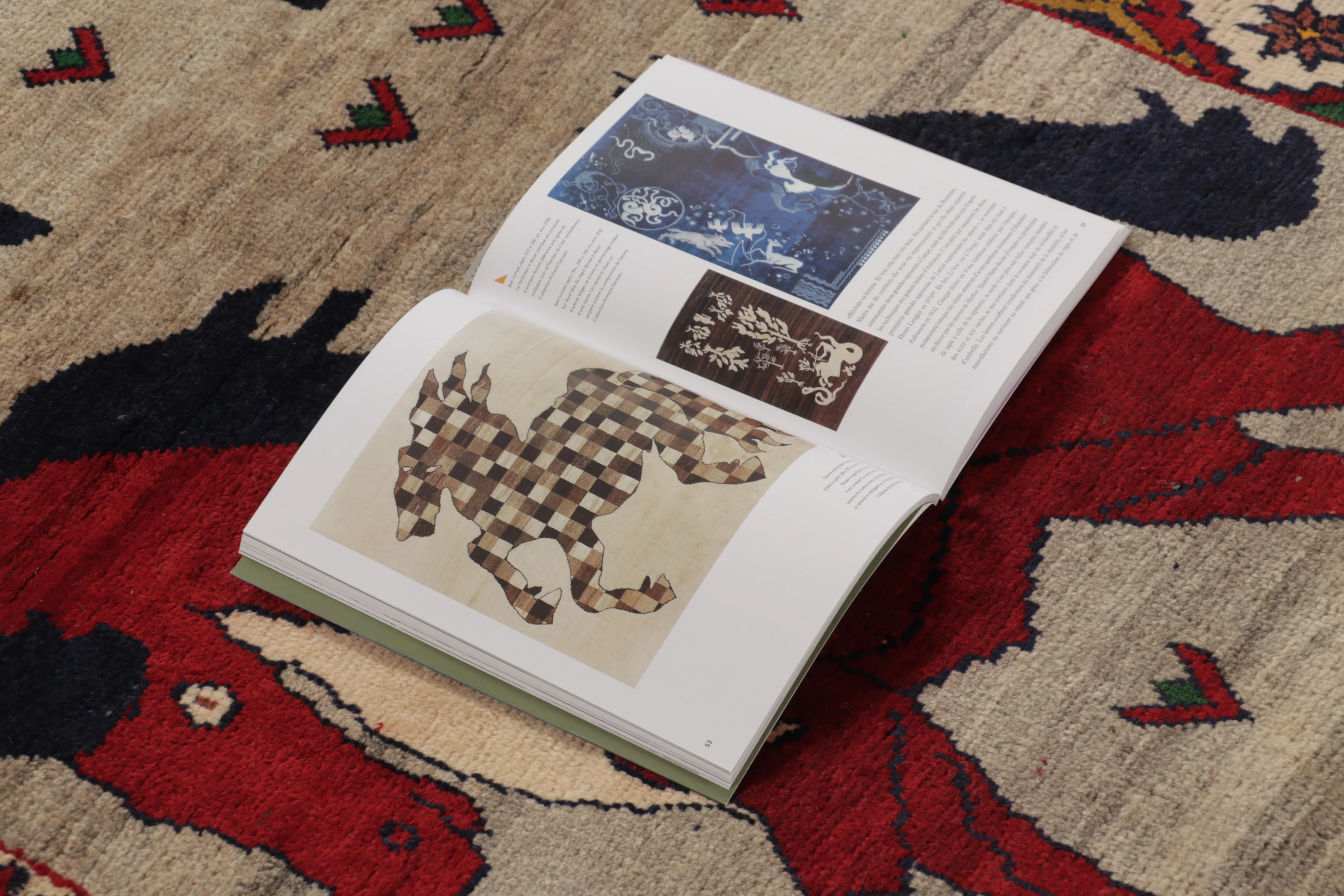 Vintage Gabbeh Pictorial Runner