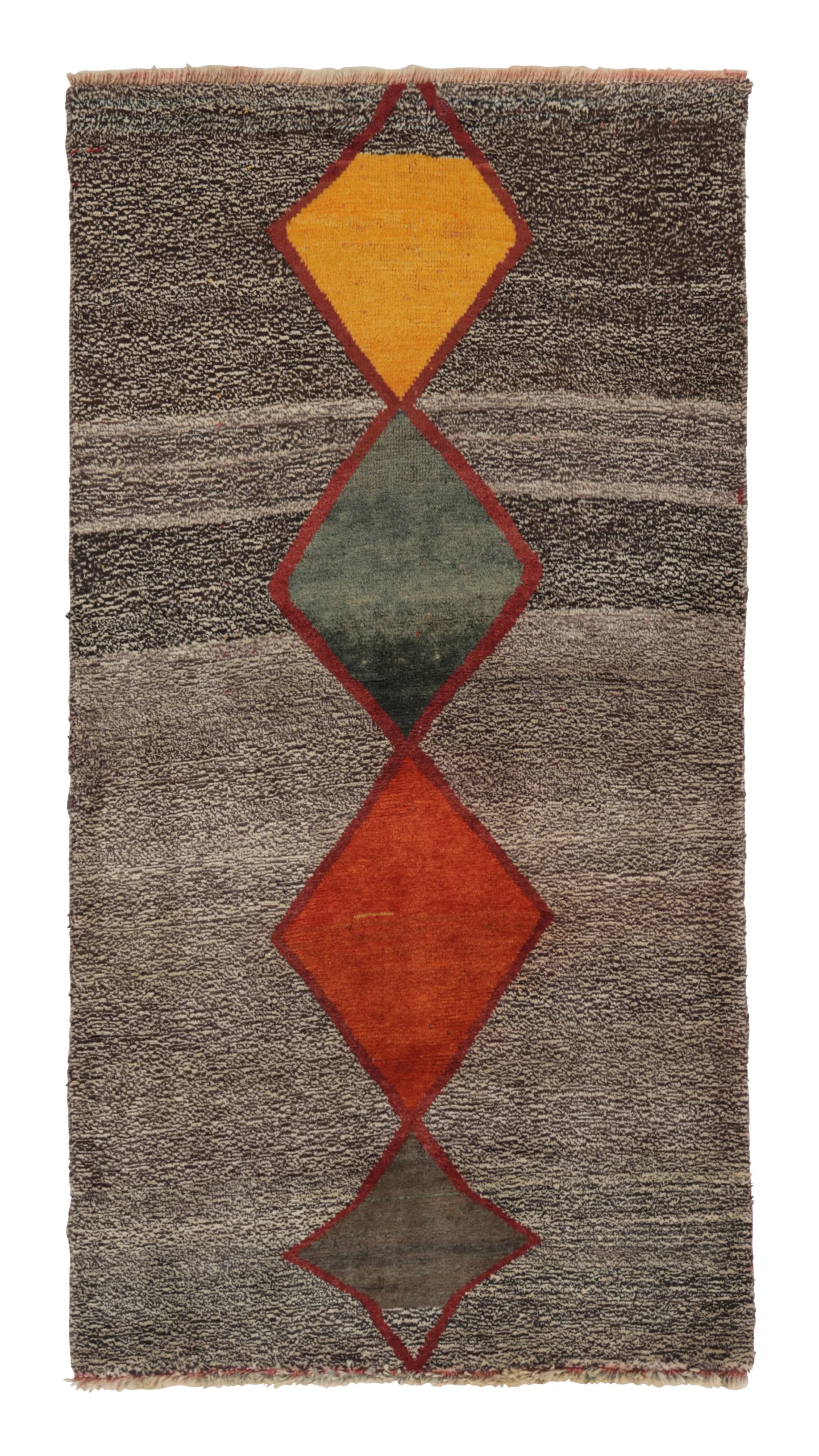 Vintage Gabbeh Medallion Runner
