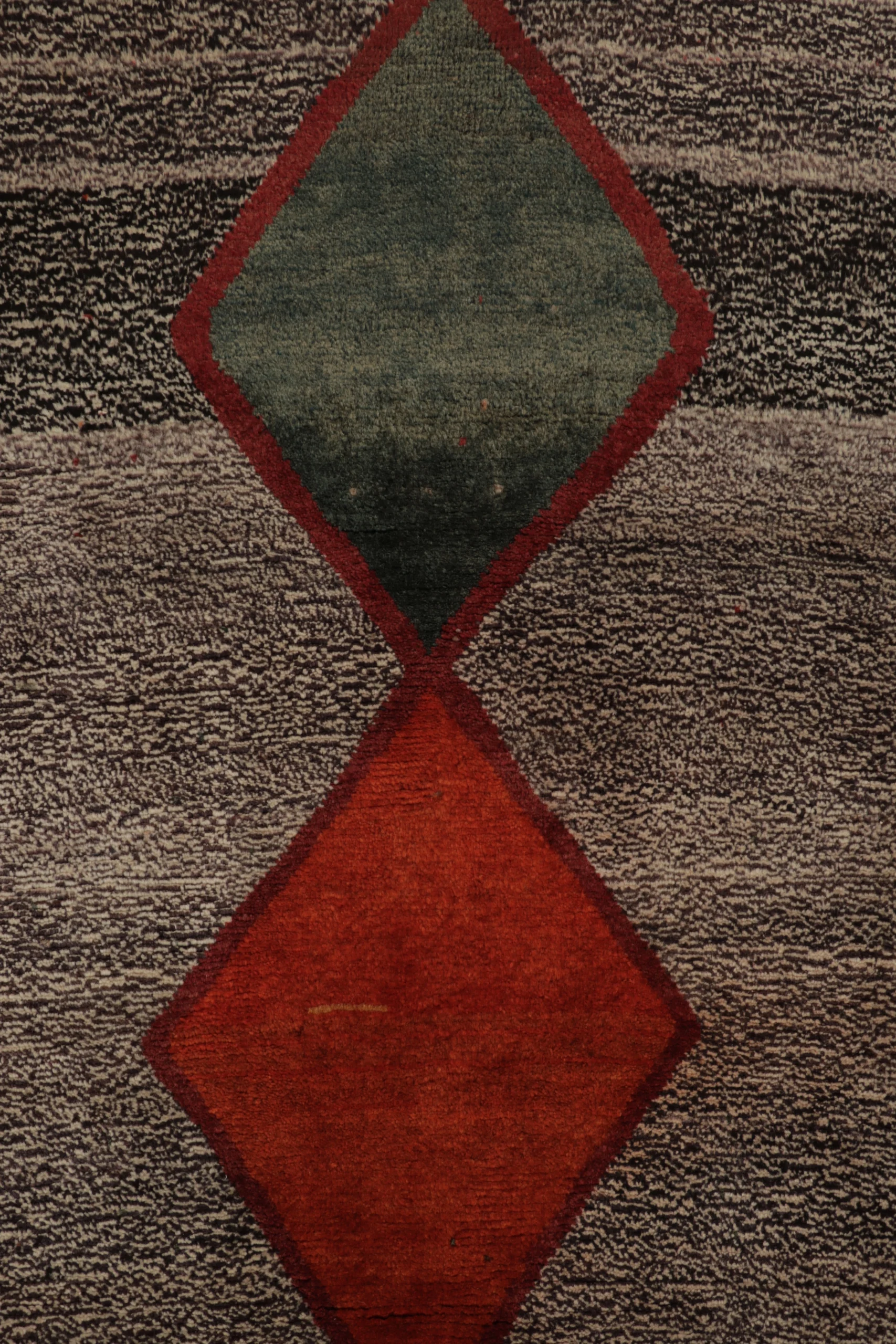 Vintage Gabbeh Medallion Runner