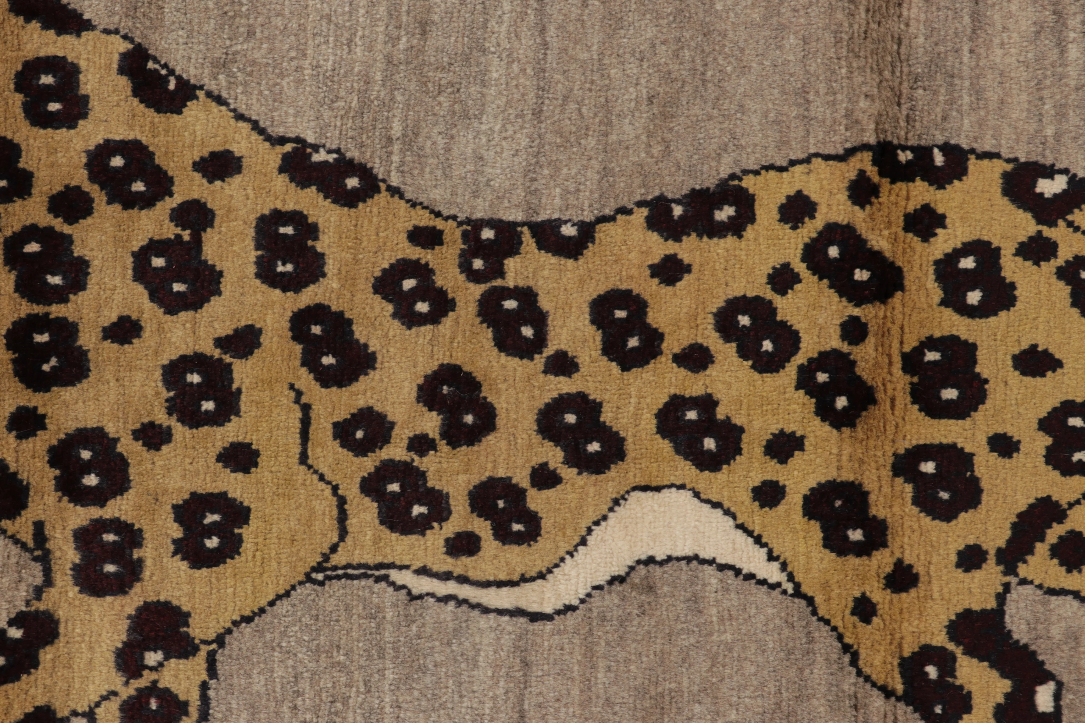 Vintage Gabbeh Pictorial Rug