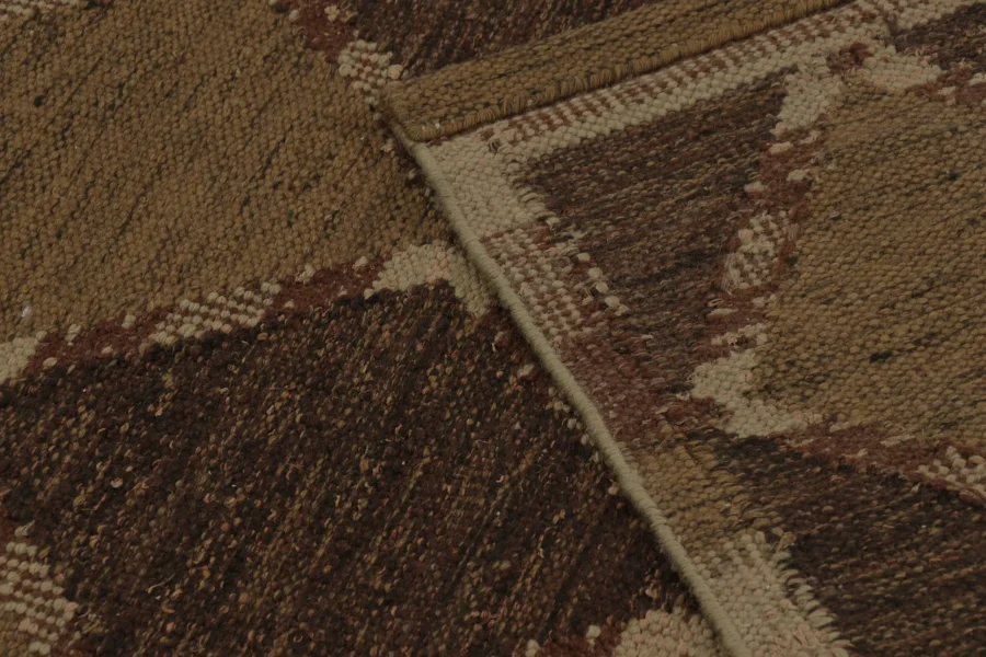Contemporary Scandinavian Geometric Flatweave