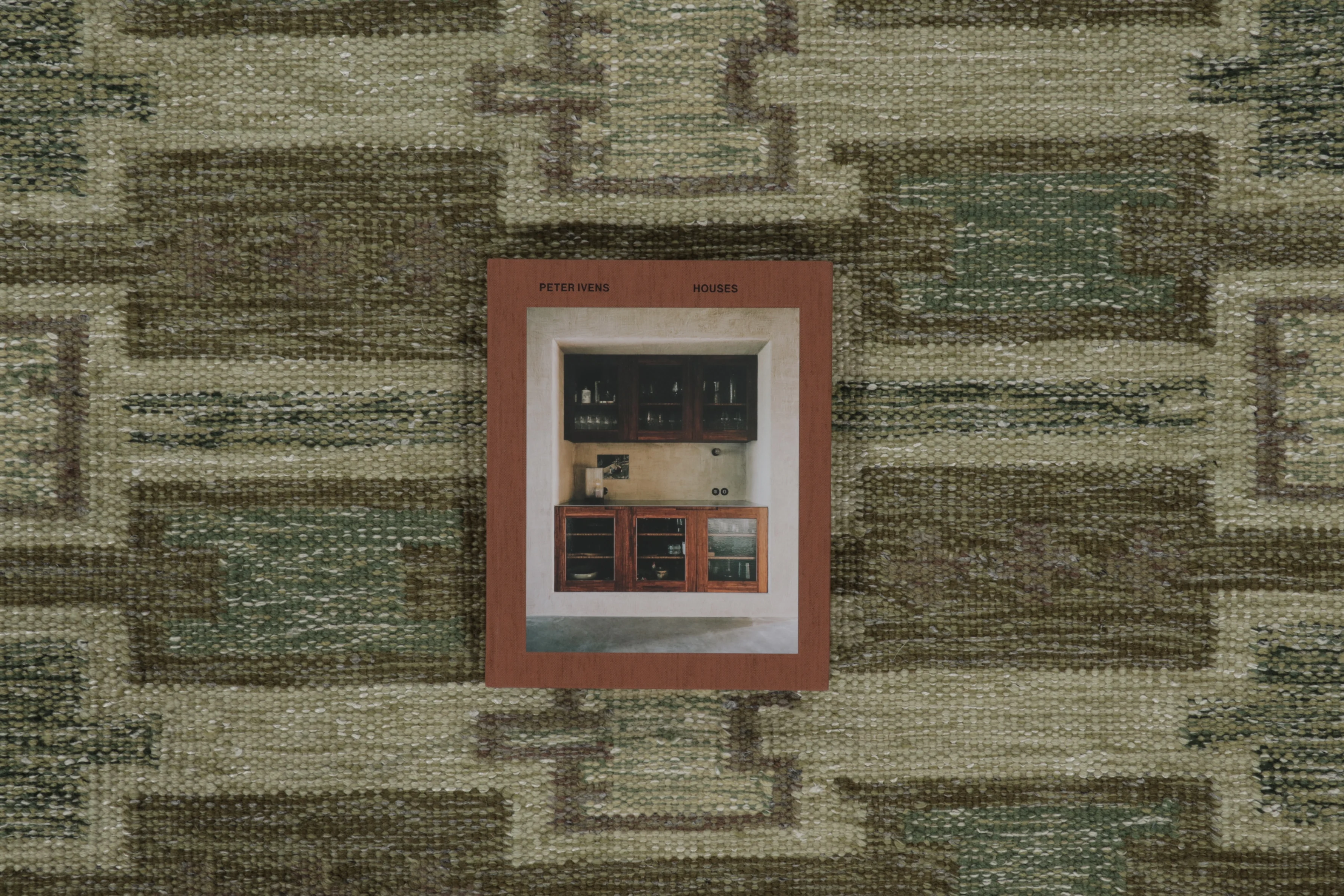 Contemporary Scandinavian Geometric Flatweave
