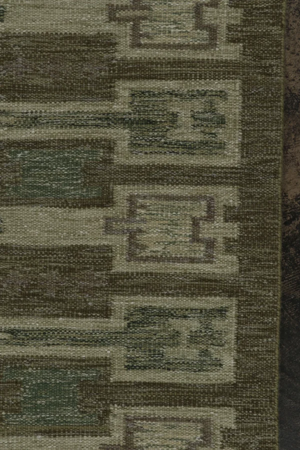 Contemporary Scandinavian Geometric Flatweave