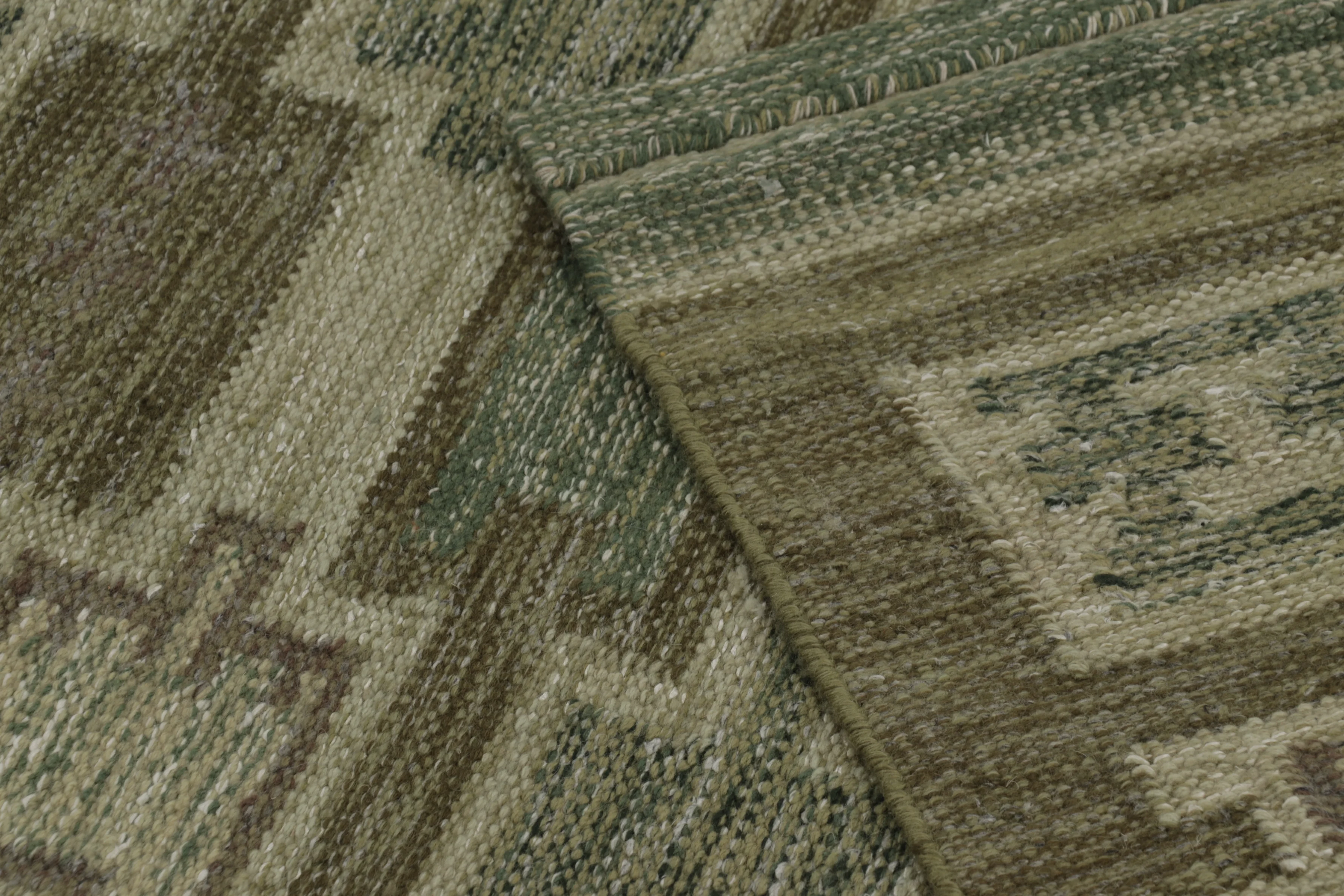 Contemporary Scandinavian Geometric Flatweave