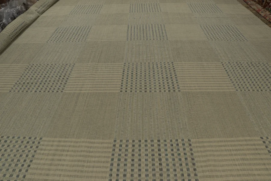 Contemporary Oversized Scandinavian Flatweave Rug
