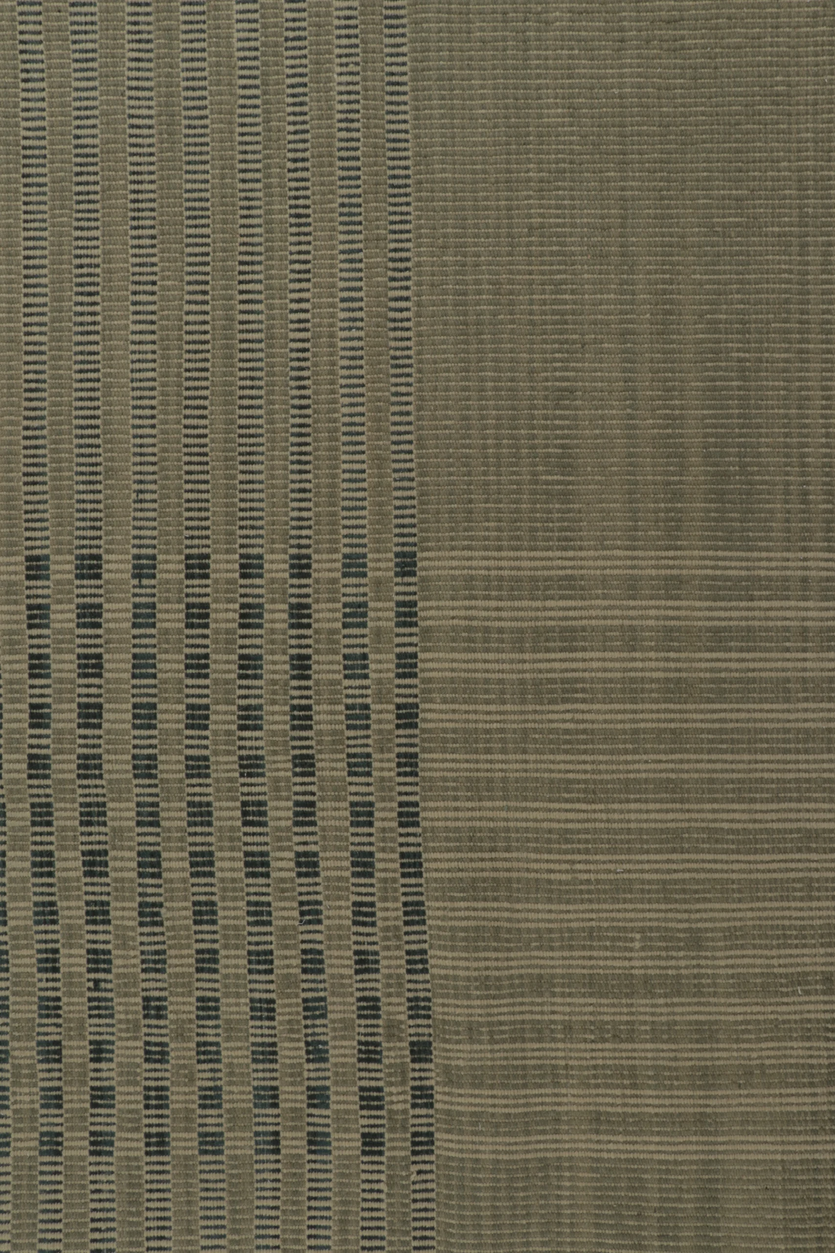Contemporary Oversized Scandinavian Flatweave Rug