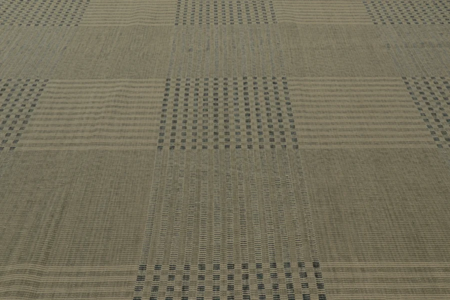 Contemporary Oversized Scandinavian Flatweave Rug