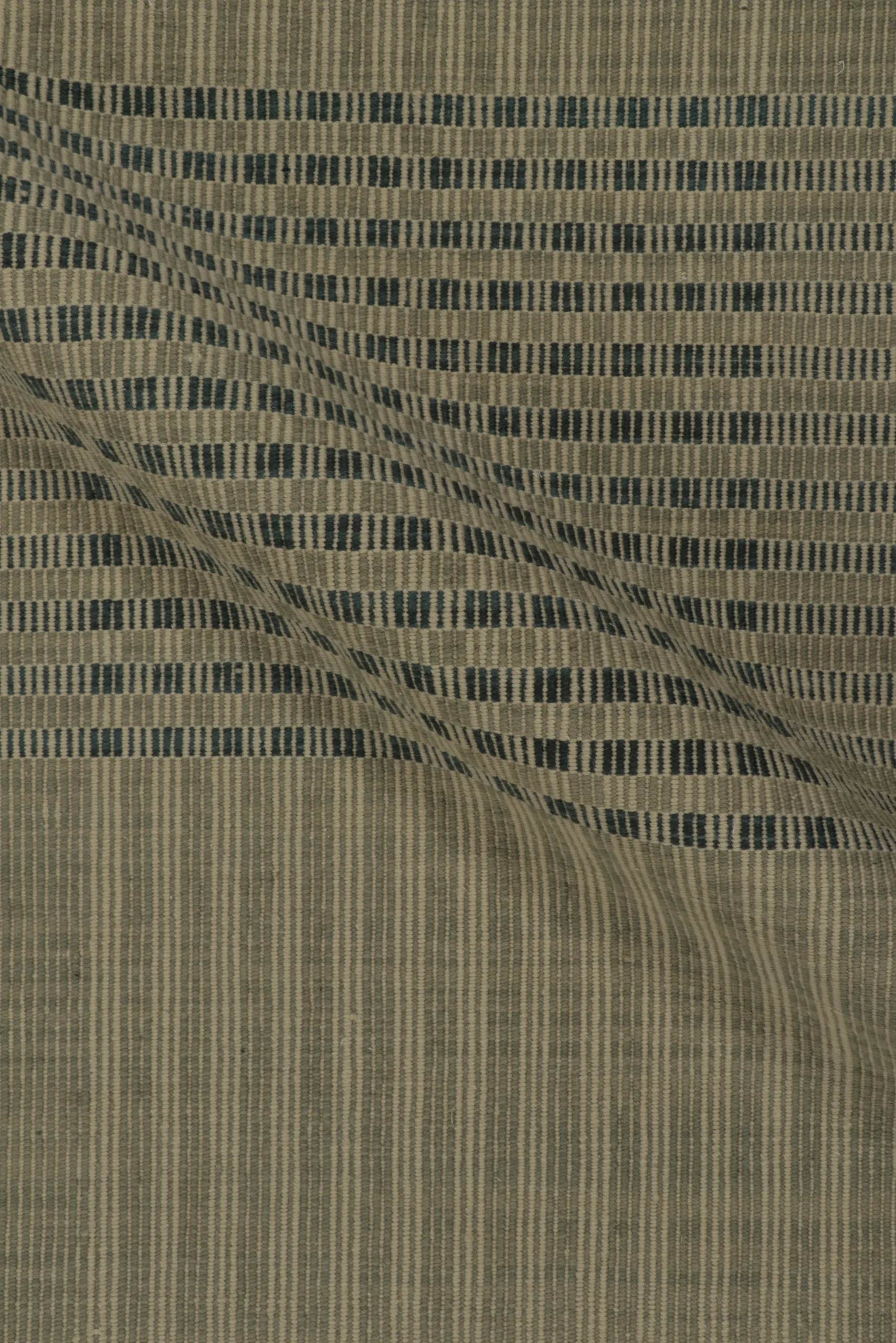 Contemporary Oversized Scandinavian Flatweave Rug
