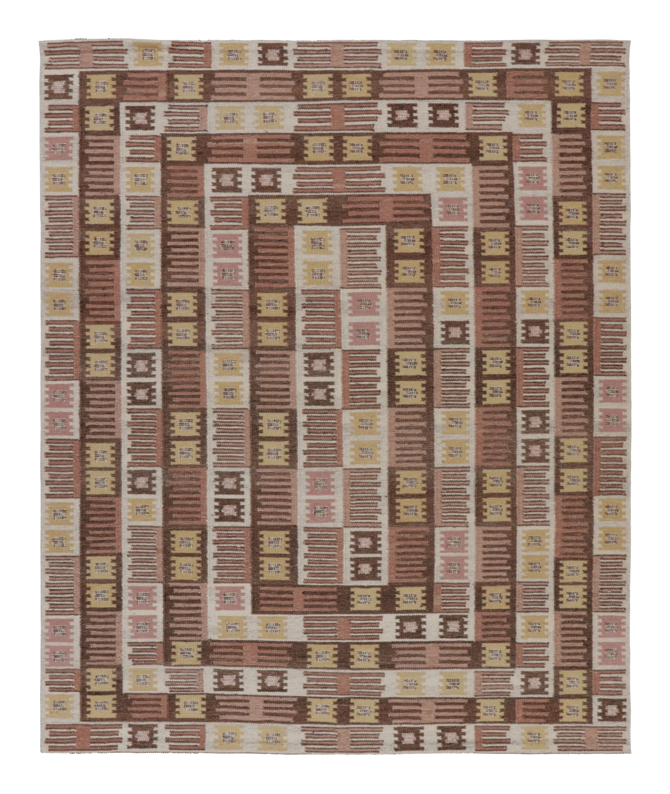 Contemporary Scandinavian Geometric Rug