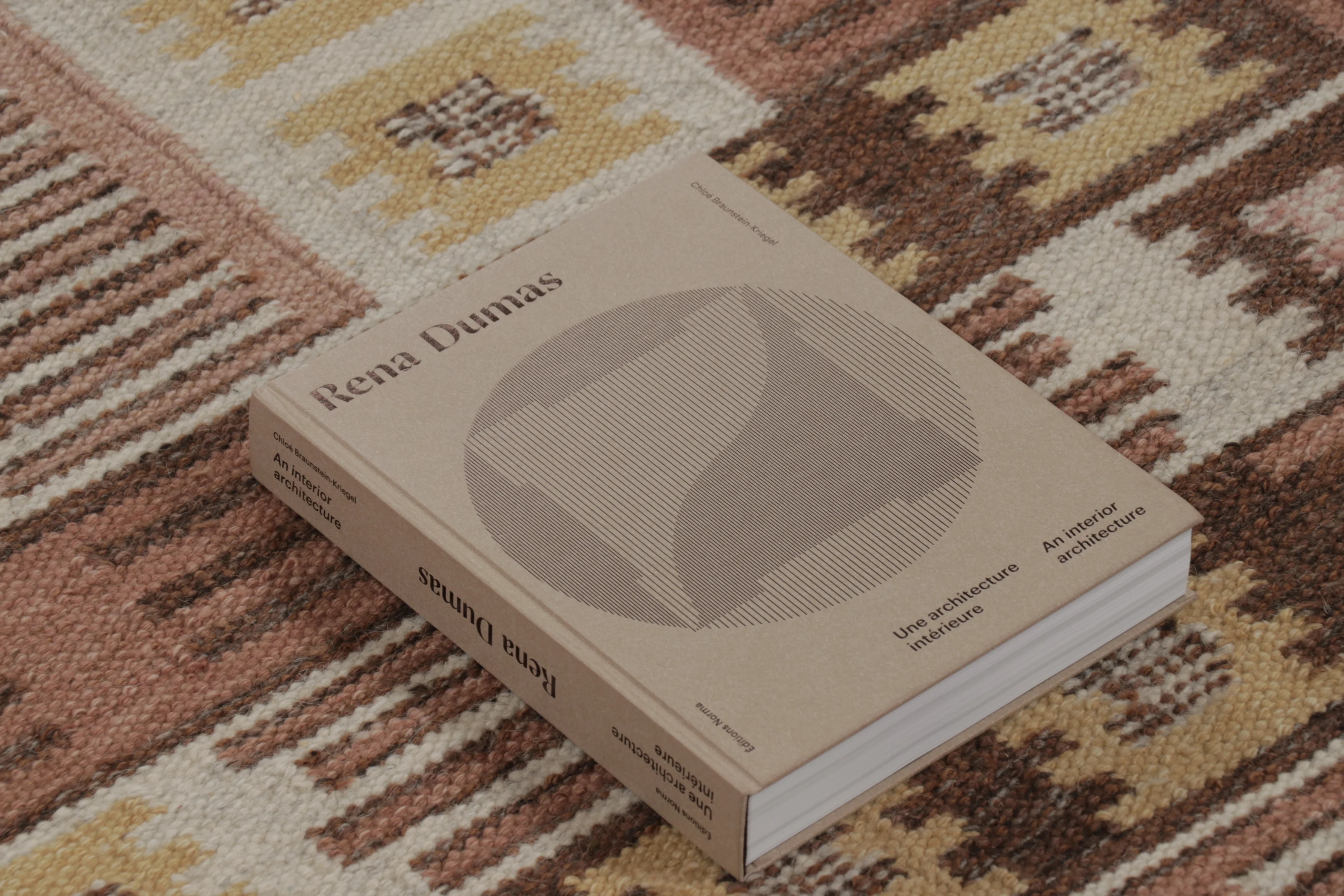 Contemporary Scandinavian Geometric Rug
