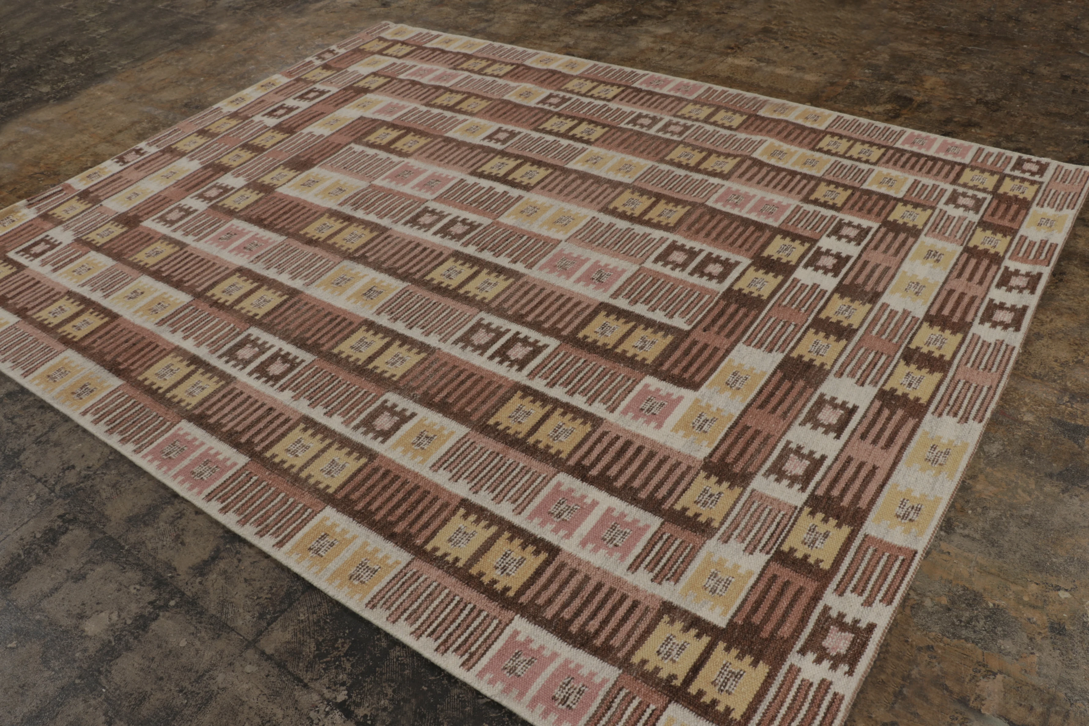 Contemporary Scandinavian Geometric Rug