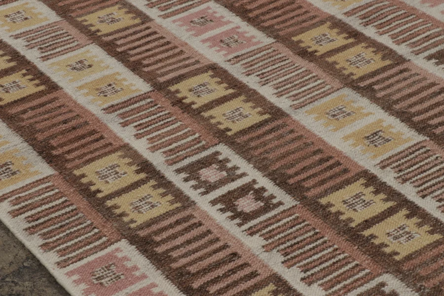 Contemporary Scandinavian Geometric Rug