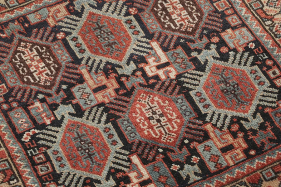 Antique Shiraz Gift-Sized Square Rug