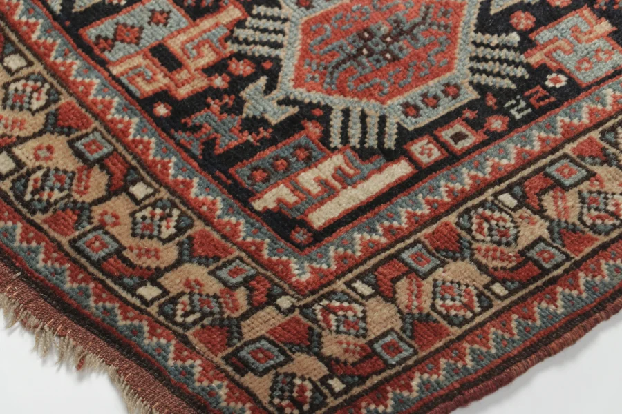 Antique Shiraz Gift-Sized Square Rug
