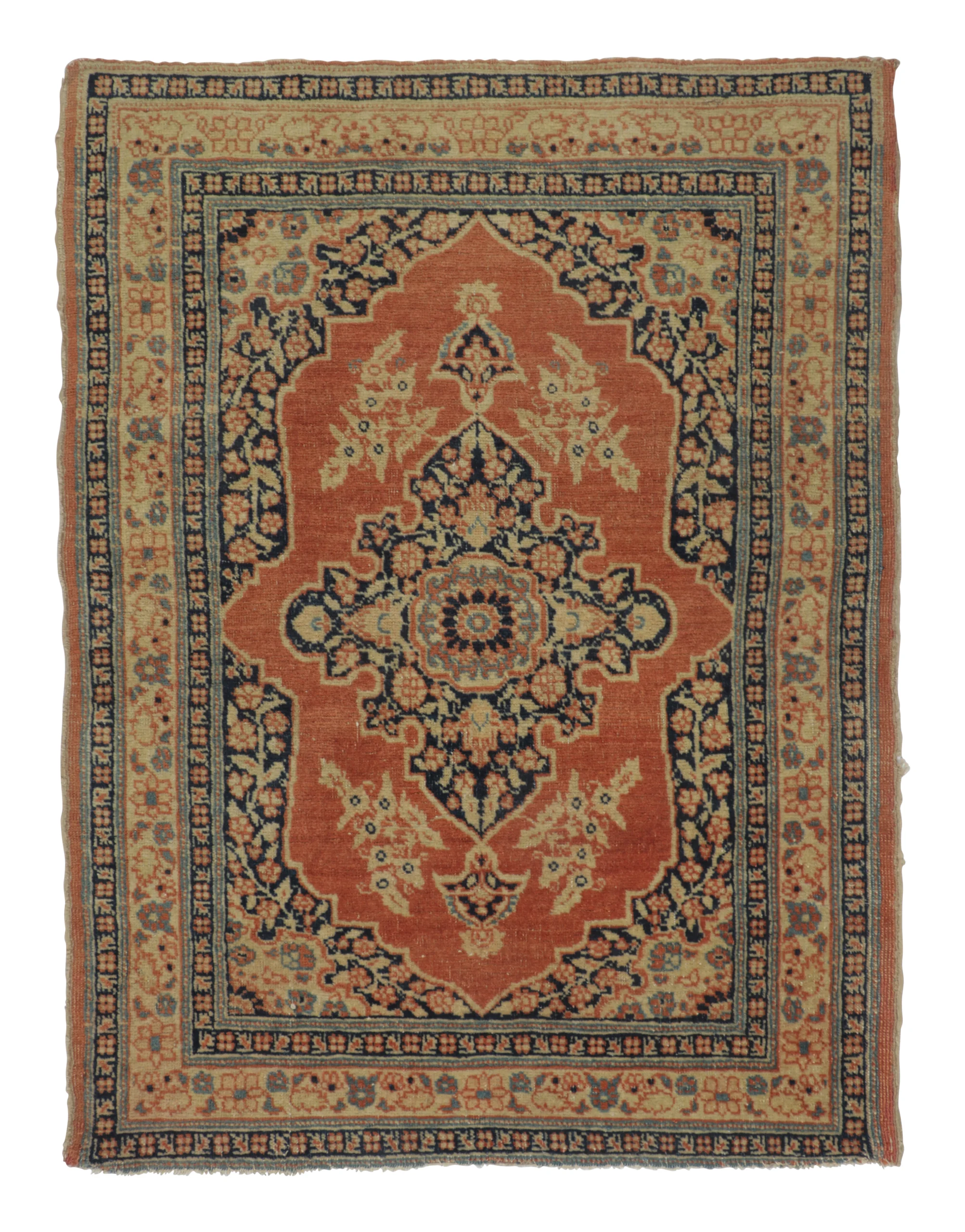 Antique Shiraz Gift-Sized Square Rug