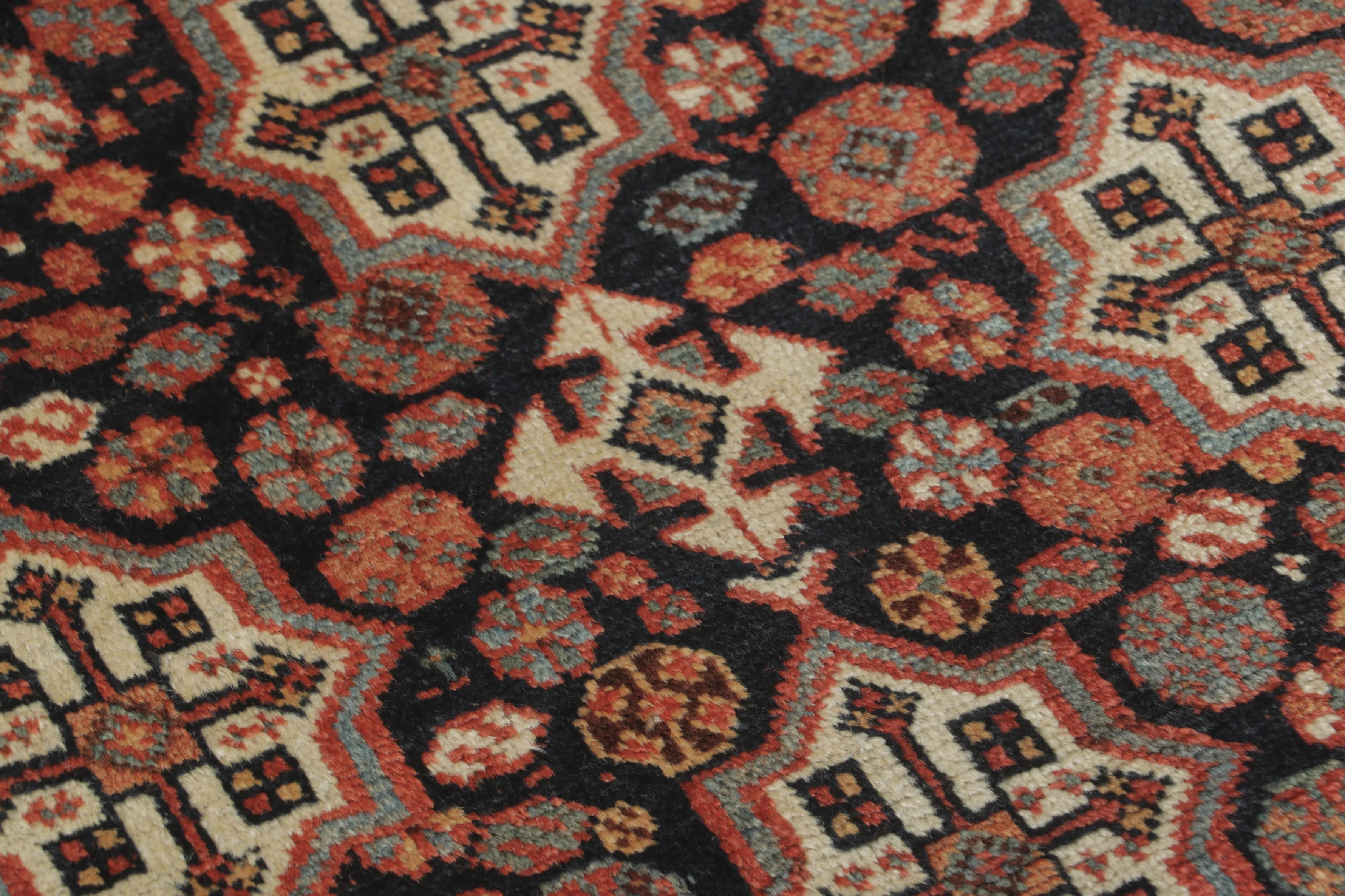 Antique Farahan Gift-Sized Square Rug