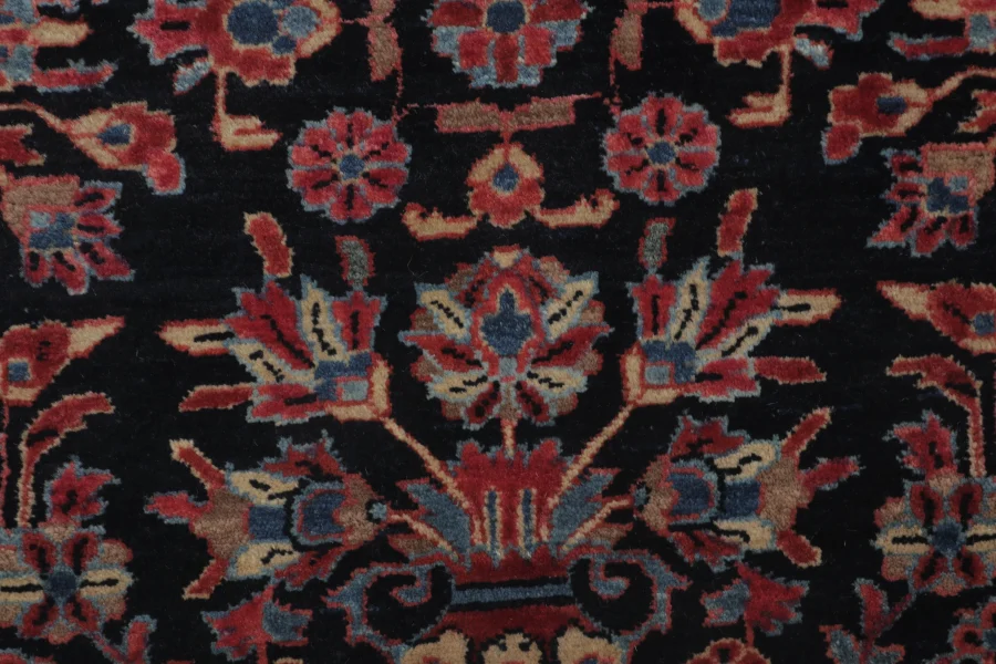 Antique Gift-Sized Sarouk Rug