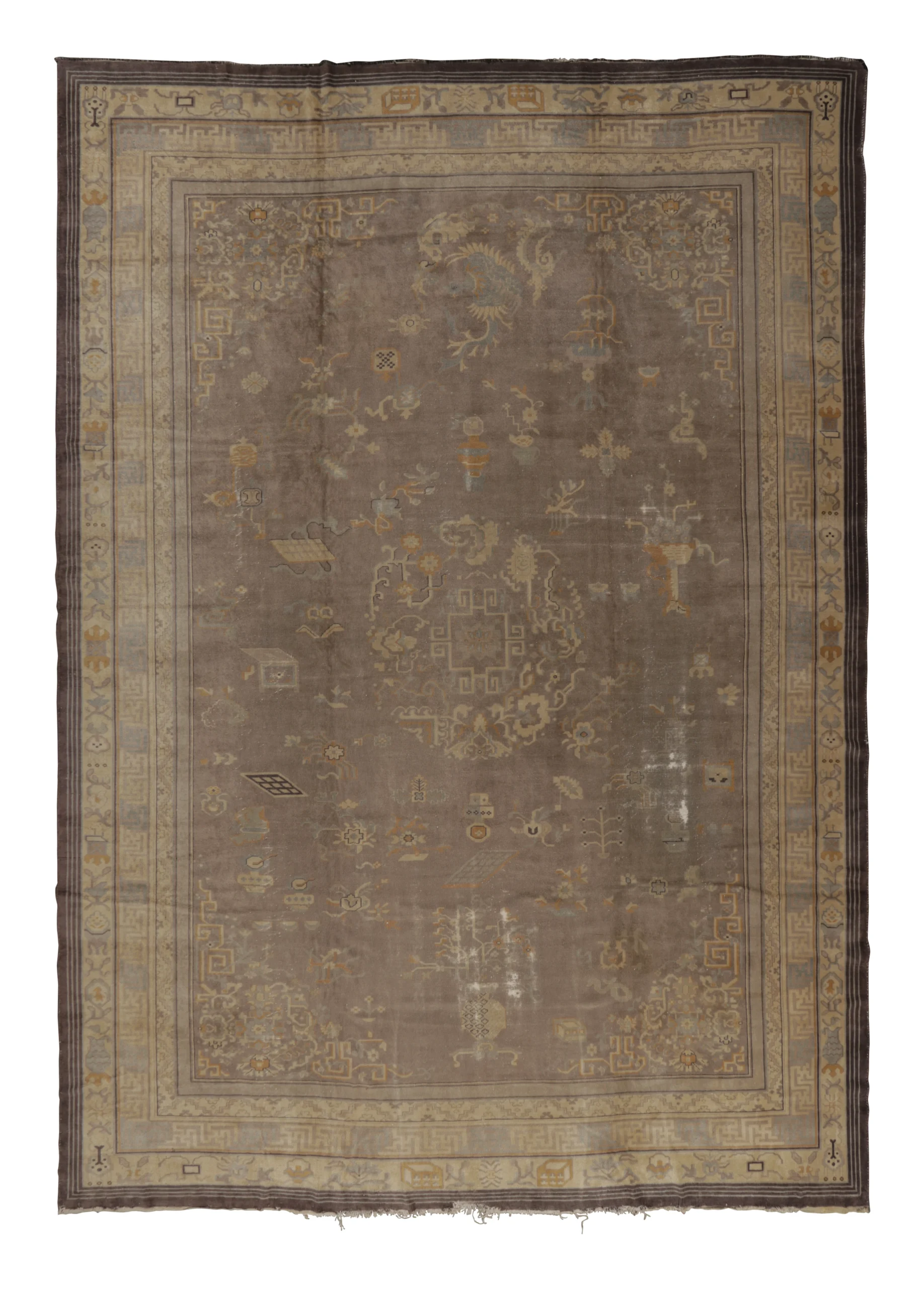 Antique Khotan Samarkand Rug