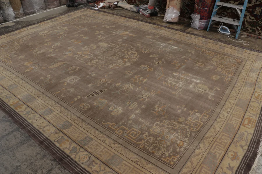 Antique Khotan Samarkand Rug