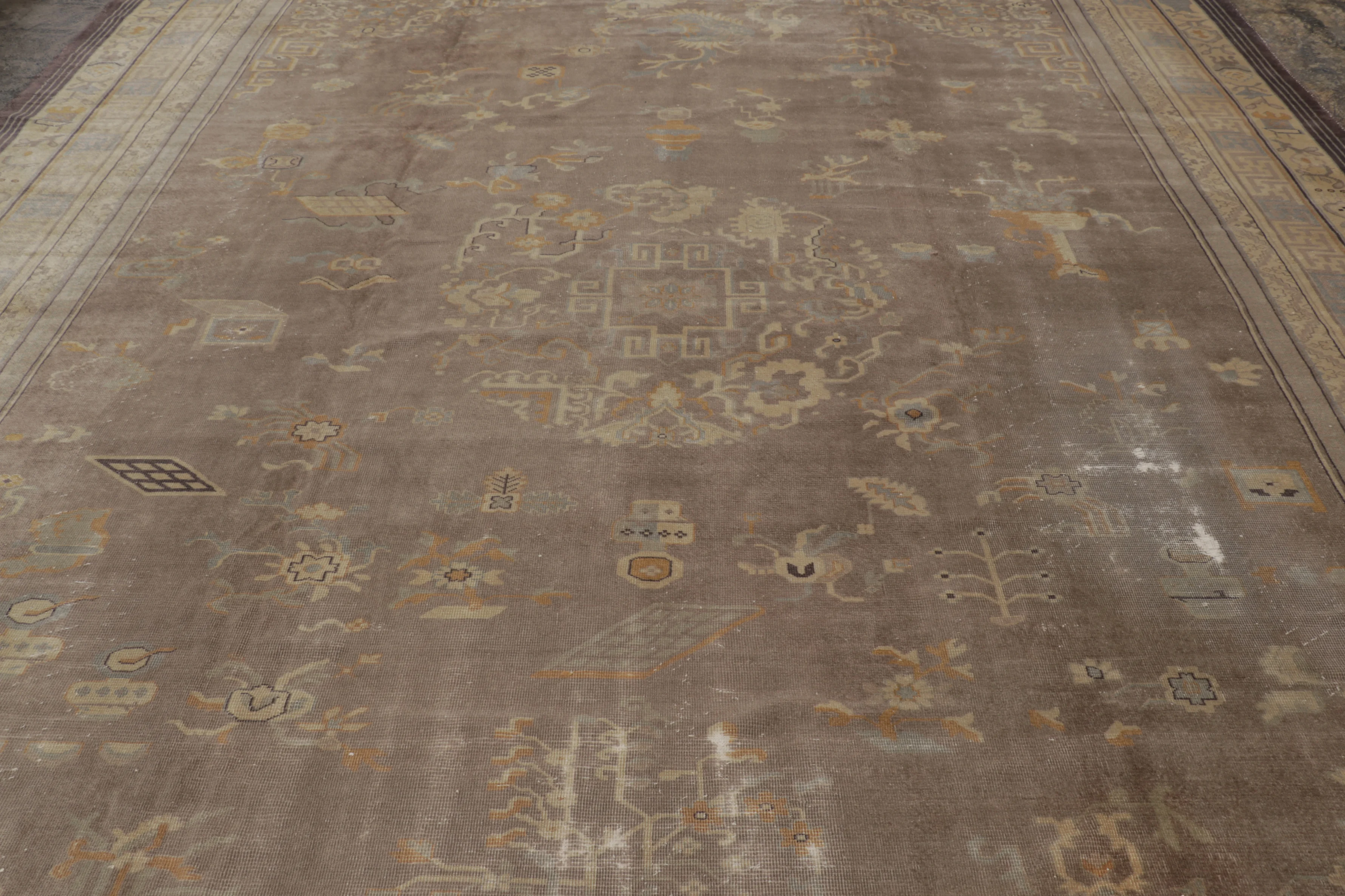 Antique Khotan Samarkand Rug
