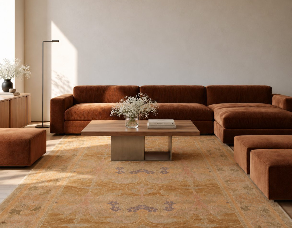European Art Nouveau Rug 2